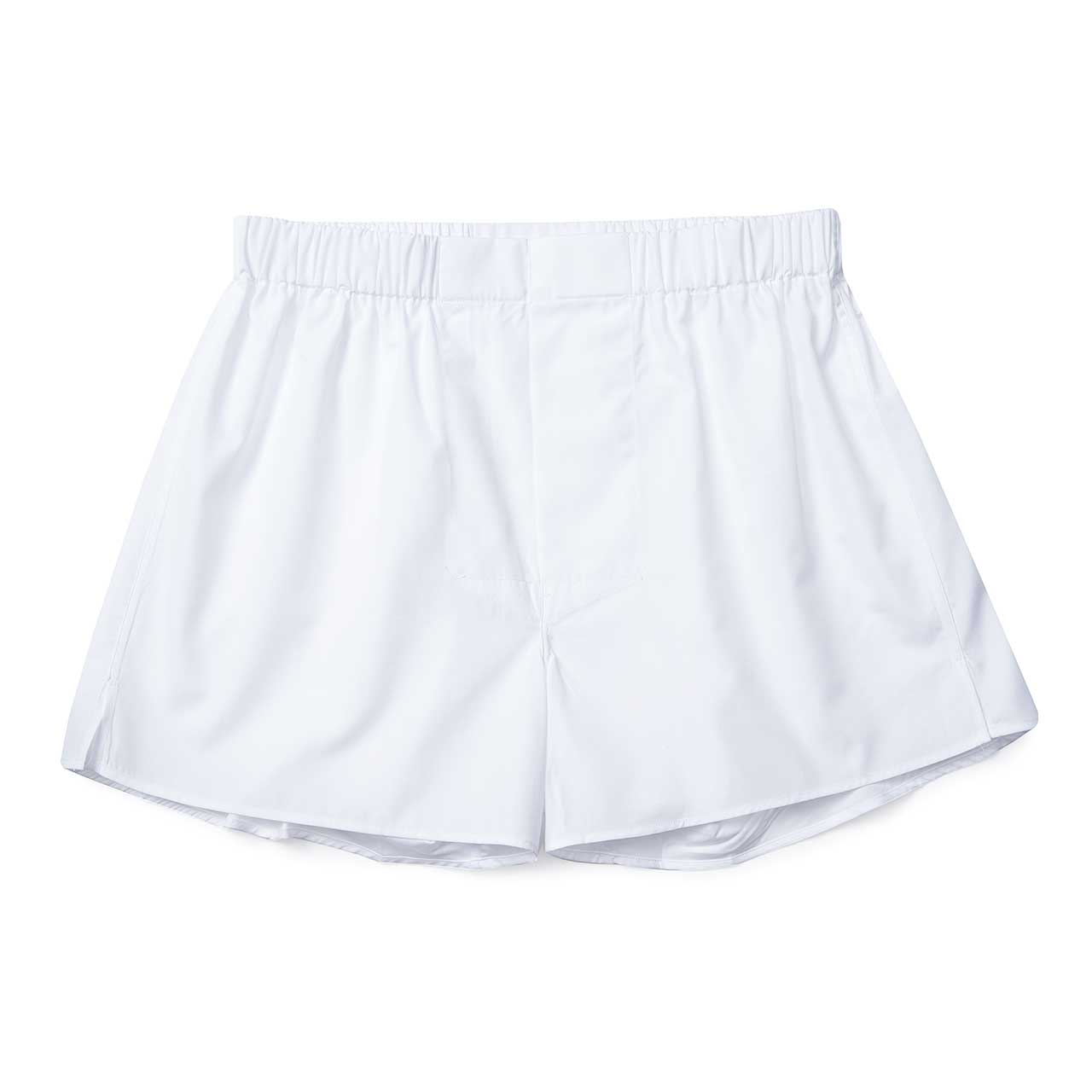 Mens white 100 cotton boxer clearance shorts