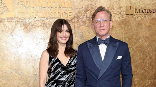 Daniel Craig and Rachel Weisz at the Clooney Foundation for Justice Albie Awards