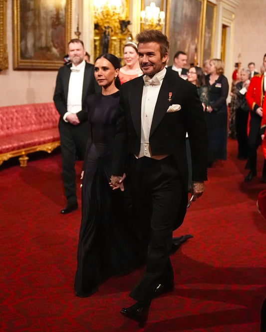 David Beckham attends the state banquet in Budd | December 2024