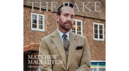 Matthew MacFadyen Cover Star The Rake Magazine in Budd