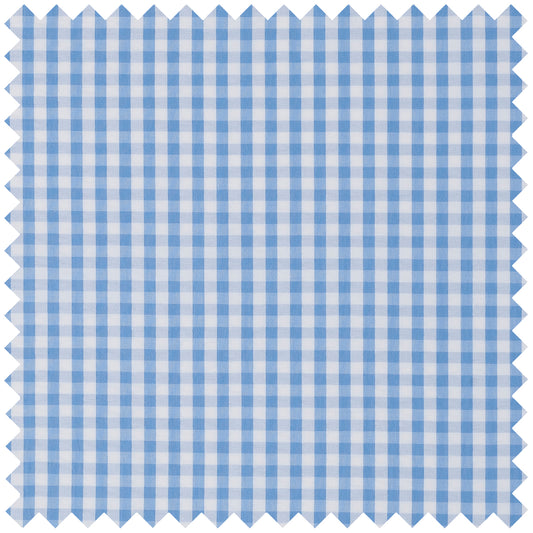 Gingham Seerluxe in Sky Blue