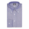 Tailored Fit Button Down Oxford Shirt in Navy Melange