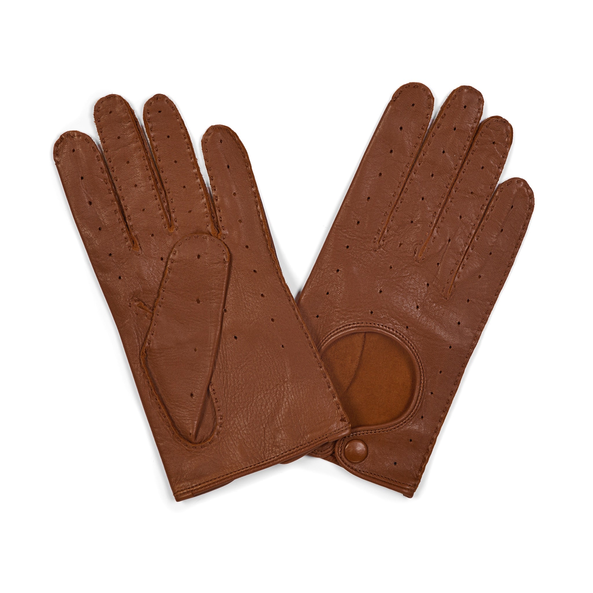 Unlined leather 2024 driving gloves