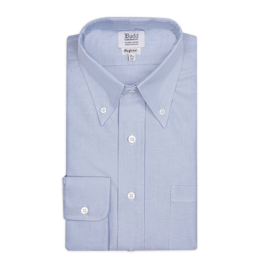 Classic Fit Button Down Oxford Shirt in Sky Blue