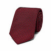 Fine Diamond Jacquard Silk Tie in Wine