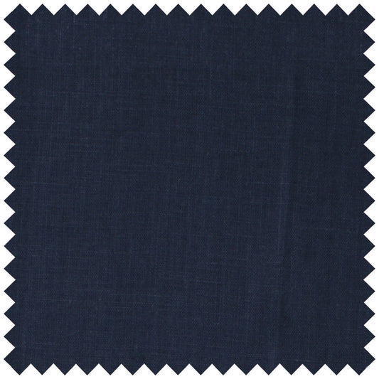 Plain Linen in Navy