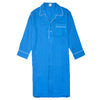 Exclusive Plain Linen Nightshirt in Cobalt