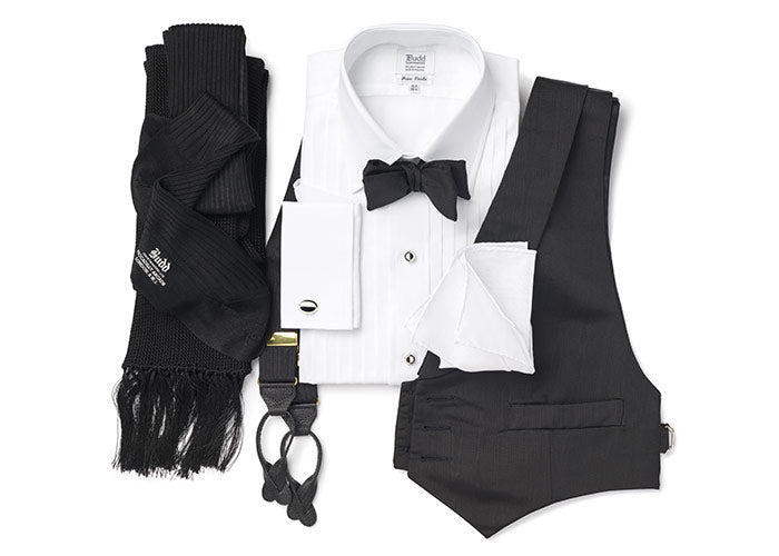 casual black tie dress code